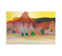 WCYB Hills And Mesa to The West by Georgia O'Keeffe Posters Prints Canvas Deco Paintings Wall Art Unframe 20" L X 30" W