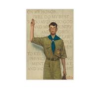 WCYB I Will Do My Best, 1945 by Norman Rockwell Posters Prints Canvas Deco Paintings Wall Art Unframe 16" L X 24" W