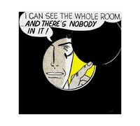 WCYB Illustrations Posters I Can See The Whole Room...and There's Nobody in It! by Roy Lichtenstein Prints Posters Canvas Deco Paintings Wall Art For Offic