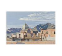 WCYB Jo Sketching at Good Harbor Beach by Edward Hopper Posters Prints Canvas Deco Paintings Wall Art Unframe 24" L X 36" W