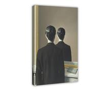 WCYB La Reproduction Interdite by Rene Magritte Vintage Poster Realism Cubism Renaissance Surrealism Posters Prints Canvas Deco Paintings Wall Art Frame 16
