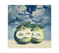 WCYB La Valse Héstitation by Rene Magritte Surrealism Posters Prints Canvas Deco Paintings Wall Art Unframe 24" L X 24" W