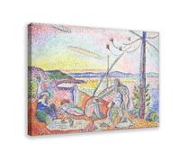 WCYB Luxe, Calme Et Volupté Henri Matisse Prints Posters Canvas Deco Paintings Wall Art For Office Frame 24" L X 36" W