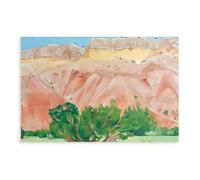 WCYB My Back Yard by Georgia O'Keeffe Prints Posters Canvas Deco Paintings Wall Art For Office Living Room Unframe 16" L X 24" W