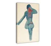 WCYB Nude Series VIII by Georgia O'Keeffe Prints Posters Canvas Deco Paintings Wall Art For Office Frame 12" L X 18" W