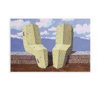 WCYB Par Une Belle Fin D'apres-midi by Rene Magritte Surrealism Prints Posters Canvas Deco Paintings Wall Art For Office Living Room Unframe 20" L X 30" W