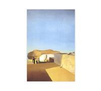 WCYB Persistence of Fair Weather by Salvador Dali Prints Posters Canvas Deco Paintings Wall Art For Office Living Room Unframe 20" L X 30" W