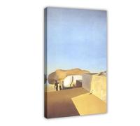 WCYB Persistence of Fair Weather by Salvador Dali Prints Posters Canvas Deco Paintings Wall Art For Office Living Room Frame 20" L X 30" W