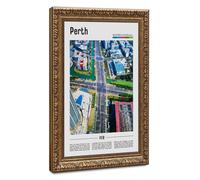 WCYB Perth Western Australia Australia Scenery Travel Prints Posters Canvas Deco Paintings Wall Art For Office Hangable Frame 16" L X 24" W