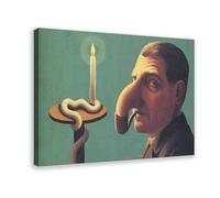 WCYB Philosopher's Lamp by Rene Magritte Vintage Poster Realism Cubism Renaissance Surrealism Prints Posters Canvas Deco Paintings Wall Art For Office Fram
