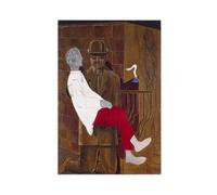 WCYB Pieta Or Revolution by Night by Max Ernst Cubism Realism Posters Prints Canvas Deco Paintings Wall Art Unframe 24" L X 36" W