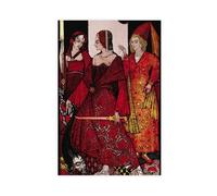 WCYB Queens Who Cut The Hogs of Glanna by Harry Clarke Prints Prints Posters Canvas Deco Paintings Wall Art For Office Unframe 20" L X 30" W