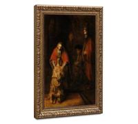 WCYB Return of The Prodigal Son Rembrandt Posters Prints Canvas Deco Paintings Wall Art Hangable Frame 24" L X 36" W