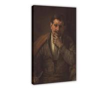 WCYB St. Bartholomew by Rembrandt Posters Prints Canvas Deco Paintings Wall Art Frame 12" L X 18" W