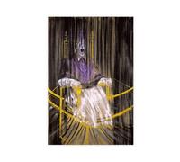 WCYB Study after Velázquez's Portrait of Pope Innocent X by Francis Bacon Prints Posters Canvas Deco Paintings Wall Art For Office Living Room Unframe 16" L