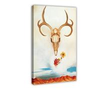 WCYB Summer Days by Georgia O'Keeffe Prints Posters Canvas Deco Paintings Wall Art For Office Frame 12" L X 18" W