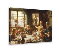 WCYB Thanksgiving Marks A Long-standing American Tradition That Precedes Even The Founding. by Frederick George Cotman Prints Posters Canvas Deco Paintings