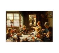 WCYB Thanksgiving Marks A Long-standing American Tradition That Precedes Even The Founding. by Frederick George Cotman Prints Posters Canvas Deco Paintings