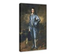 WCYB The Blue Boy Jonathan Buttall by Thomas Gainsborough Posters Prints Canvas Deco Paintings Wall Art Frame 24" L X 36" W