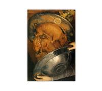 WCYB The Cook by Giuseppe Arcimboldo Prints Posters Canvas Deco Paintings Wall Art For Office Living Room Unframe 20" L X 30" W