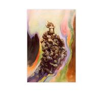 WCYB The Godmakers by Frank Frazetta Illustration Posters Prints Canvas Deco Paintings Wall Art Unframe 12" L X 18" W