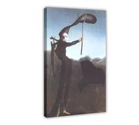 WCYB The Invisible Harp by Salvador Dali Posters Prints Canvas Deco Paintings Wall Art Frame 24" L X 36" W