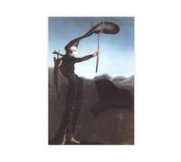 WCYB The Invisible Harp by Salvador Dali Prints Posters Canvas Deco Paintings Wall Art For Office Unframe 16" L X 24" W