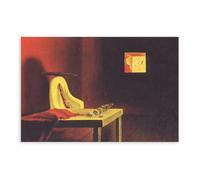 WCYB The Invisible Man by Salvador Dali Prints Posters Canvas Deco Paintings Wall Art For Office Unframe 24" L X 36" W