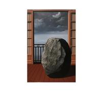 WCYB The Invisible World by Rene Magritte Surrealism Posters Prints Canvas Deco Paintings Wall Art Unframe 20" L X 30" W