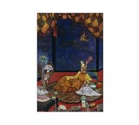 WCYB The Nightingale by Harry Clarke Prints Prints Posters Canvas Deco Paintings Wall Art For Office Living Room Unframe 20" L X 30" W