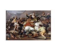 WCYB The Second of May 1808 by Francisco Goya Posters Prints Canvas Deco Paintings Wall Art Unframe 20" L X 30" W
