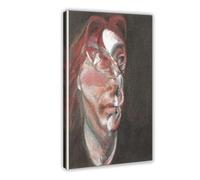 WCYB The State Hermitage Museum St Petersburg Exhibition by Francis Bacon Prints Posters Canvas Deco Paintings Wall Art For Office Frame 24" L X 36" W