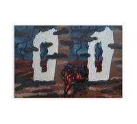 WCYB The Taste of The Invisible by Rene Magritte Surrealism Posters Prints Canvas Deco Paintings Wall Art Unframe 20" L X 30" W