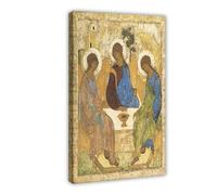 WCYB Trinity by Andrei Rublev Posters Prints Canvas Deco Paintings Wall Art Frame 12" L X 18" W