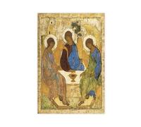 WCYB Trinity by Andrei Rublev Prints Posters Canvas Deco Paintings Wall Art For Office Unframe 12" L X 18" W