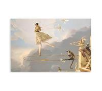 WCYB Tuesday’s Child by Michael Parkes Prints Posters Canvas Deco Paintings Wall Art For Office Unframe 16" L X 24" W