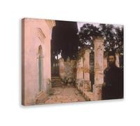 WCYB Vespers 1909 by John Singer Sargent Posters Prints Canvas Deco Paintings Wall Art Frame 12" L X 18" W