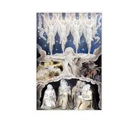 WCYB When The Morning Stars Sang Together - William Blake Prints Posters Canvas Deco Paintings Wall Art For Office Living Room Unframe 20" L X 30" W