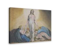 WCYB William Blake - Christ Appearing to His Disciples After The Resurrection Prints Posters Canvas Deco Paintings Wall Art For Office Living Room Frame 12