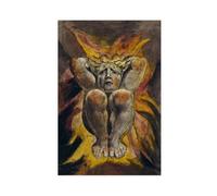 WCYB William Blake - The First Book of Urizen 17 Prints Posters Canvas Deco Paintings Wall Art For Office Living Room Unframe 24" L X 36" W