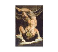 WCYB William Blake - The First Book of Urizen 5 Prints Posters Canvas Deco Paintings Wall Art For Office Unframe 12" L X 18" W