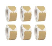 Wcybym Blank Label Stickers,Adhesive Paper Decal,Self-Adhesive Decal - for Home Business Folders Shelves Bread Bags Box Greetings Cards Handicrafts Wall Journal Bottle Food Jar