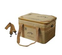 Wcybym Camping Equipment Storage Bag, Camping Bags, Cooking Utensil Organizer, Compact and Portable, Sturdy and Weather-Resistant, 42x31x26cm for Outdoor Lovers Beach Adventure Travelers