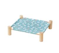 Wcybym Elevated Cat Bed Removable Cot Furniture
