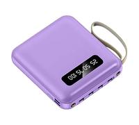 Wcybym Fast Charging Battery Bank | Digital Display Charging Bank 5000 MAh - Digital Display Portable Cell Phone Charger For Business Trip