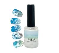 Wcybym Gel Nail Liquid, 15ml Wave Painting Manicure Tool, Wave Paint Gel Nail Liquid, for Traveling Business Trip Outdoor School Girlfriend Wife Friend Sister Daughter