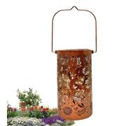 Wcybym Solar Lanterns - Sunflower Design Metal LED Waterproof - Solar Lights Outdoor,Light Sunflower Design Garden Patio Porch Wall Table Lawn Home Pathway Walkway Landscape