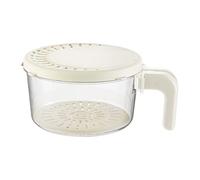 Wcybym Vegetable Draining Basket | Kitchen Preservation Storage Container,Fruit Washing Bowl with Drainage | for Kitchen Home Apartment Farmhouse Camping Picnic Dining Room