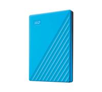 WD 2 TB My Passport Portable HDD USB 3.0 with software for device management, ba