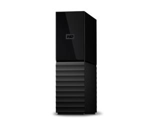 WD 26TB My Book Desktop External Hard Drive, USB 3.2 Gen 1, exFAT, SuperSpeed USB-A cable, Password protection, Backup software, Formatted for Windows and MacOS, Black